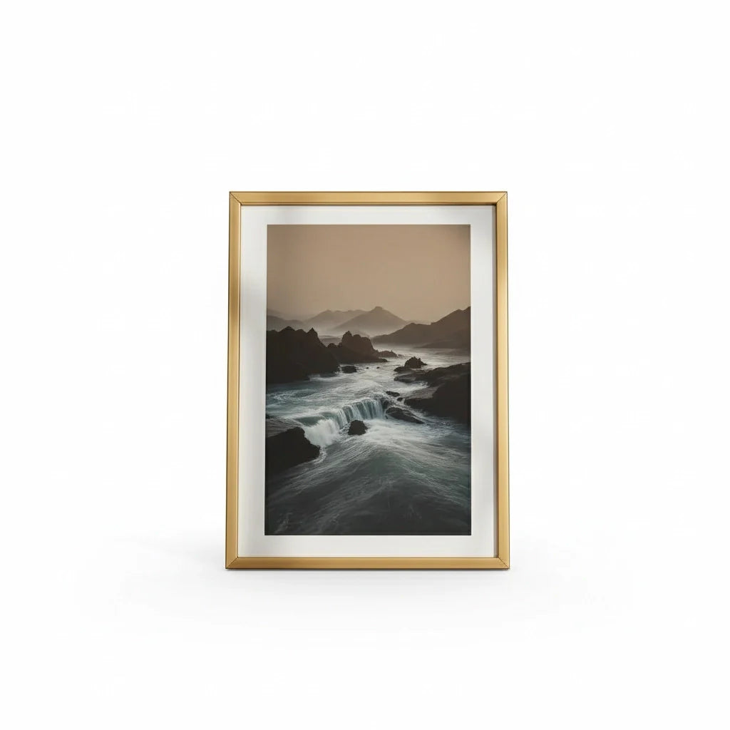 Arched Brass Photo Frame (5x7)