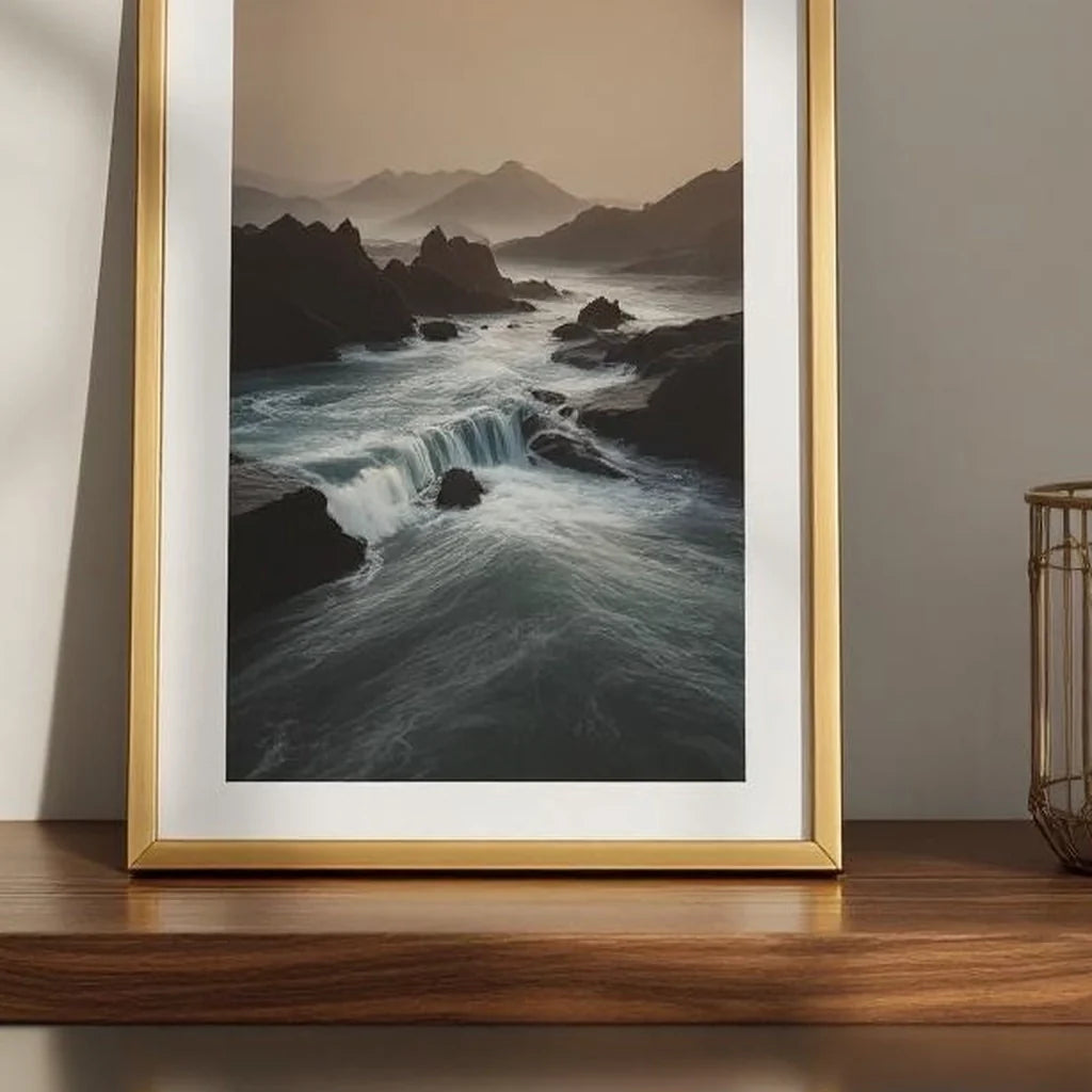 Arched Brass Photo Frame (5x7)