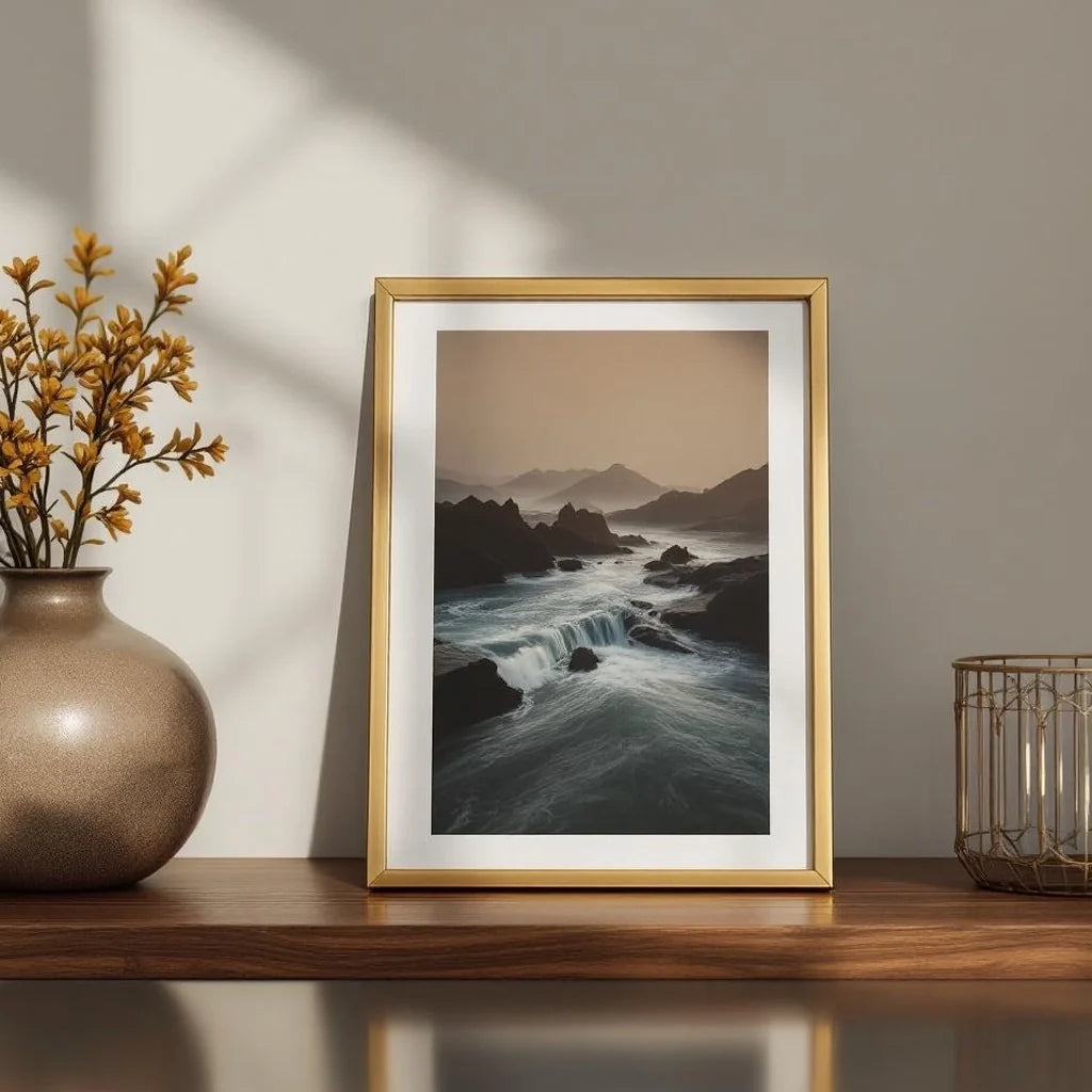 Arched Brass Photo Frame (5x7)