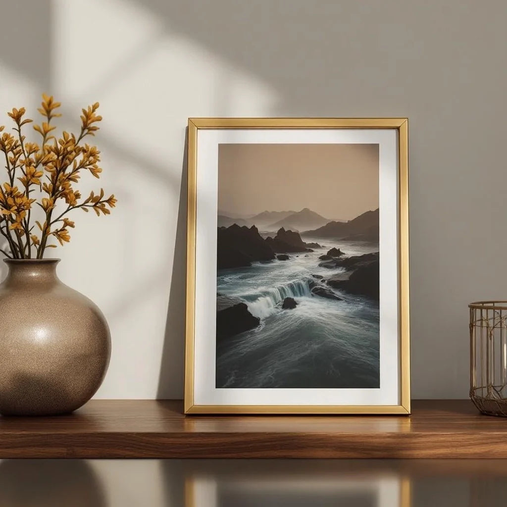 Arched Brass Photo Frame (5x7)