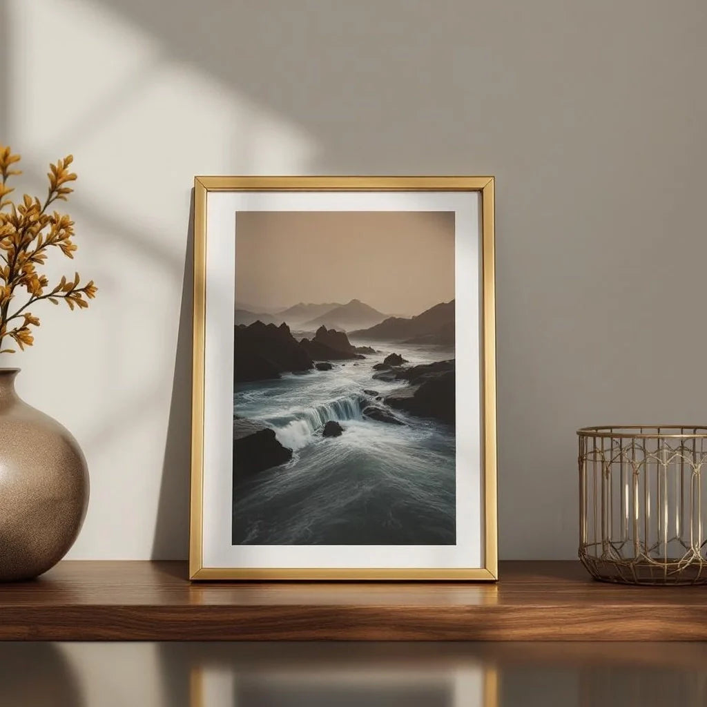 Arched Brass Photo Frame (5x7)