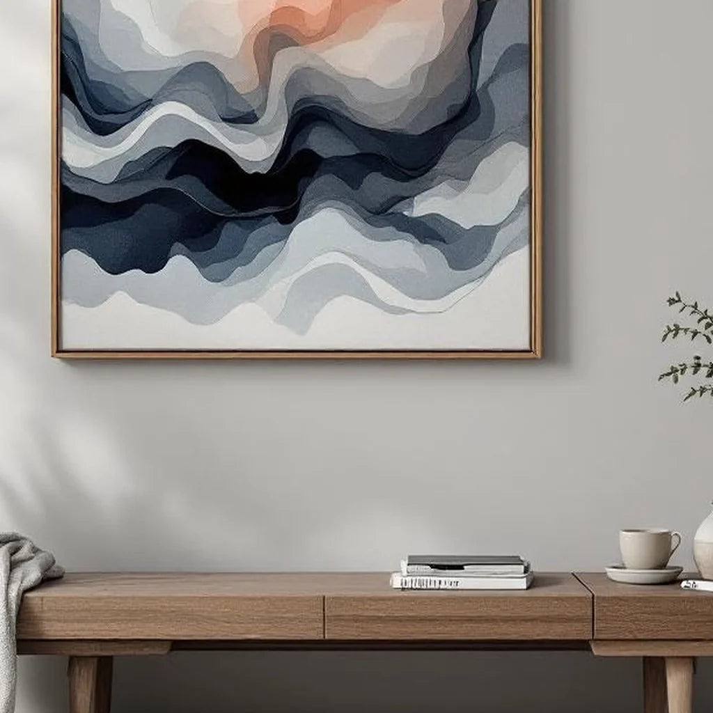 Gallery-Style Framed Canvas Tapestry Panel