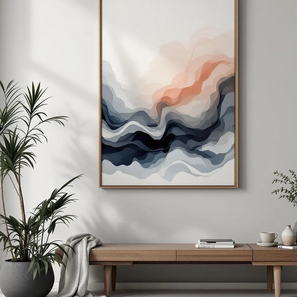 Gallery-Style Framed Canvas Tapestry Panel