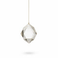 Geometric Suncatcher Mobile in Clear Glass