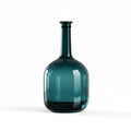 Handblown-Style Glass Decorative Bottle