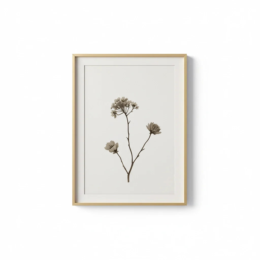 Pressed Botanicals Wall Print (Set of 2)