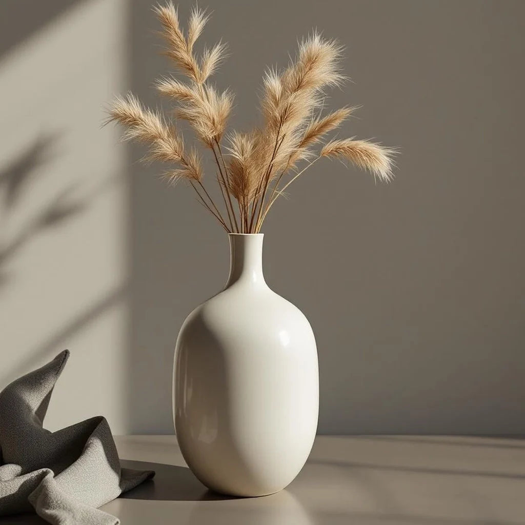 Studio Ceramic Vase with Narrow Neck