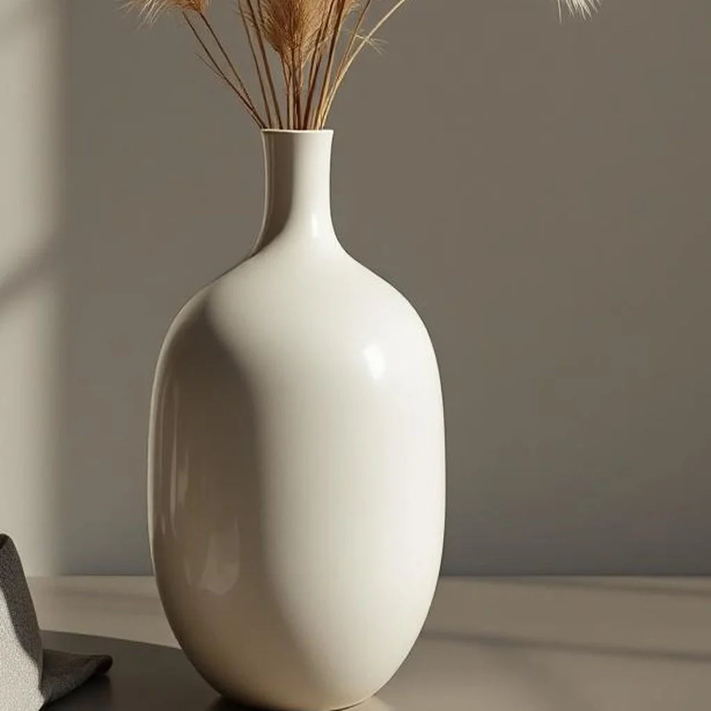 Studio Ceramic Vase with Narrow Neck