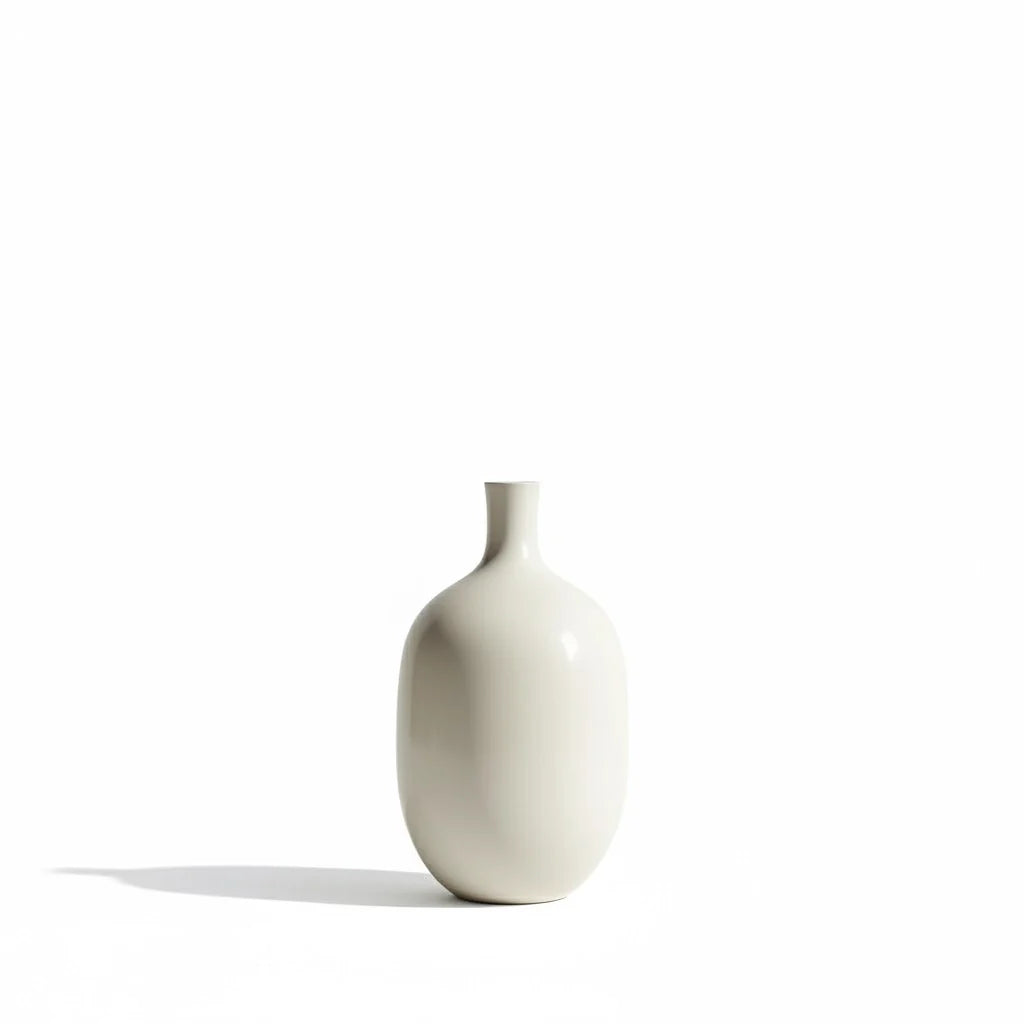 Studio Ceramic Vase with Narrow Neck