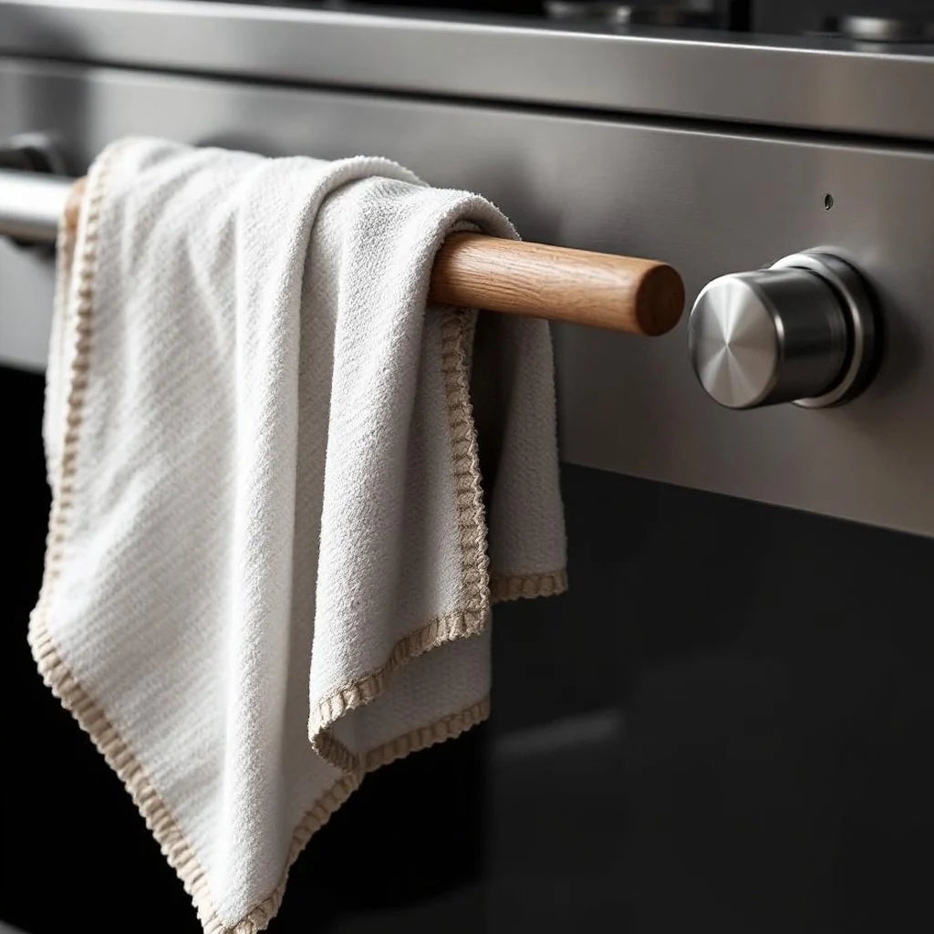 Woven Cotton Kitchen Towels (Set of 2)