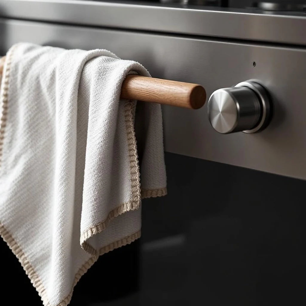 Woven Cotton Kitchen Towels (Set of 2)